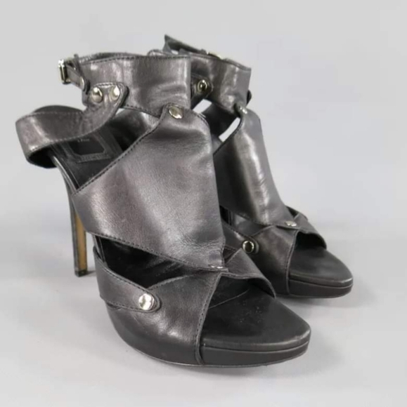 Christian Dior Extreme Gladiator Platform Leather Sandals - Size 39 - Picture 4 of 6